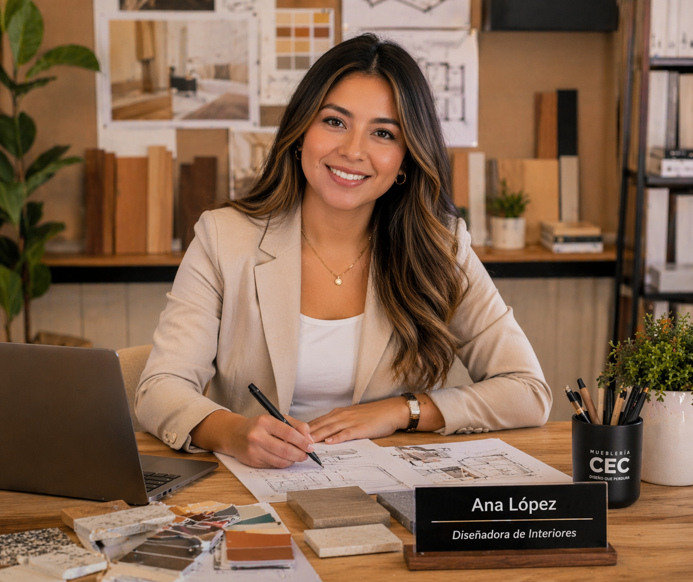🎨 Ana López – Diseñadora de Interiores